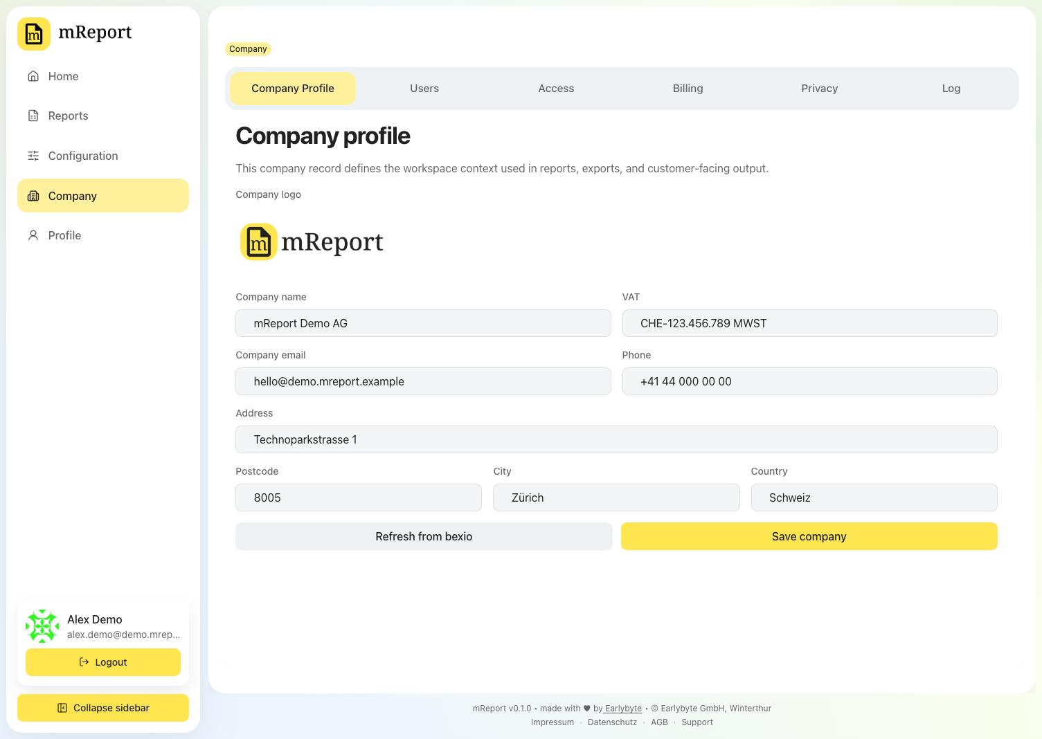 Company profile