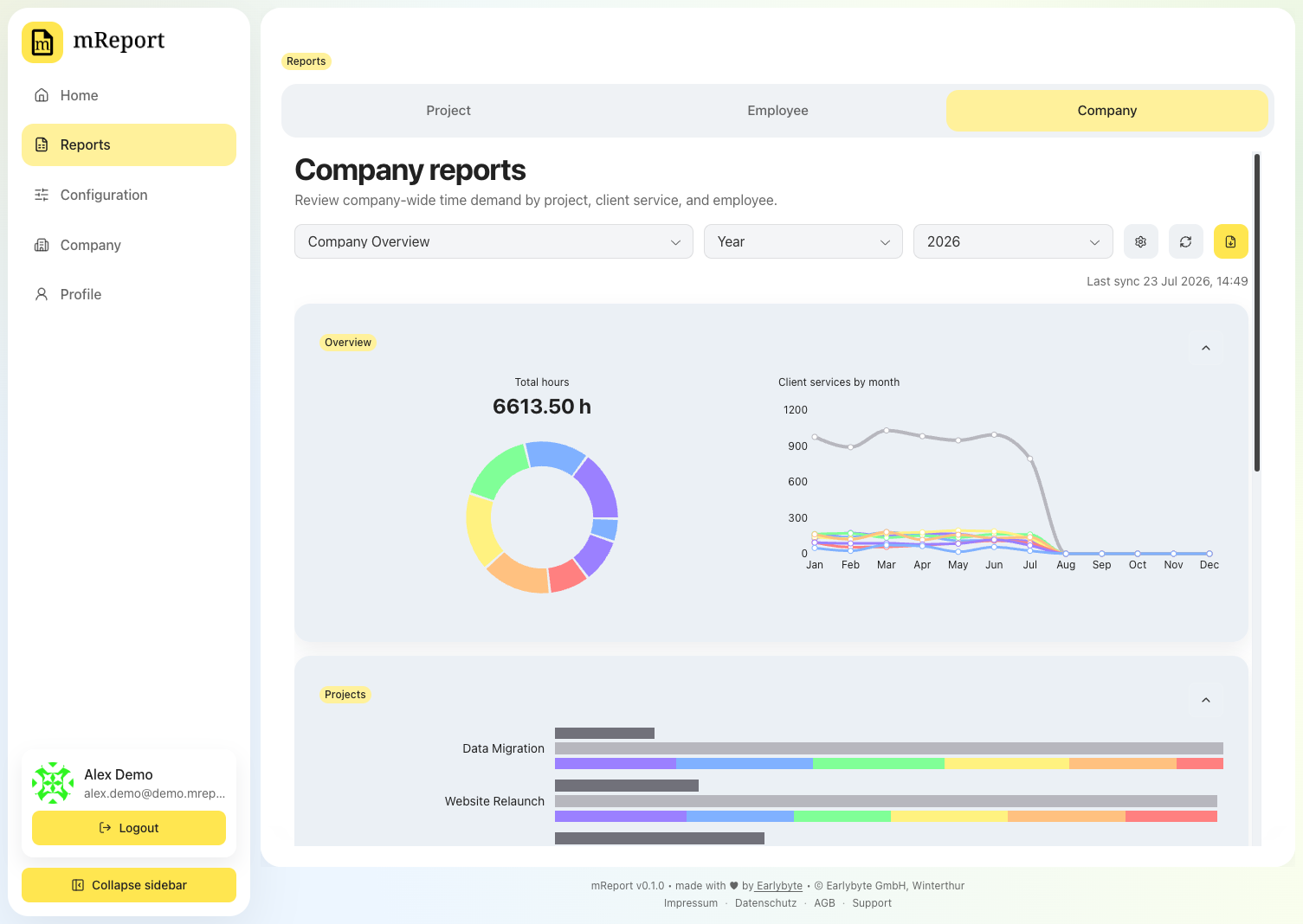 Company report